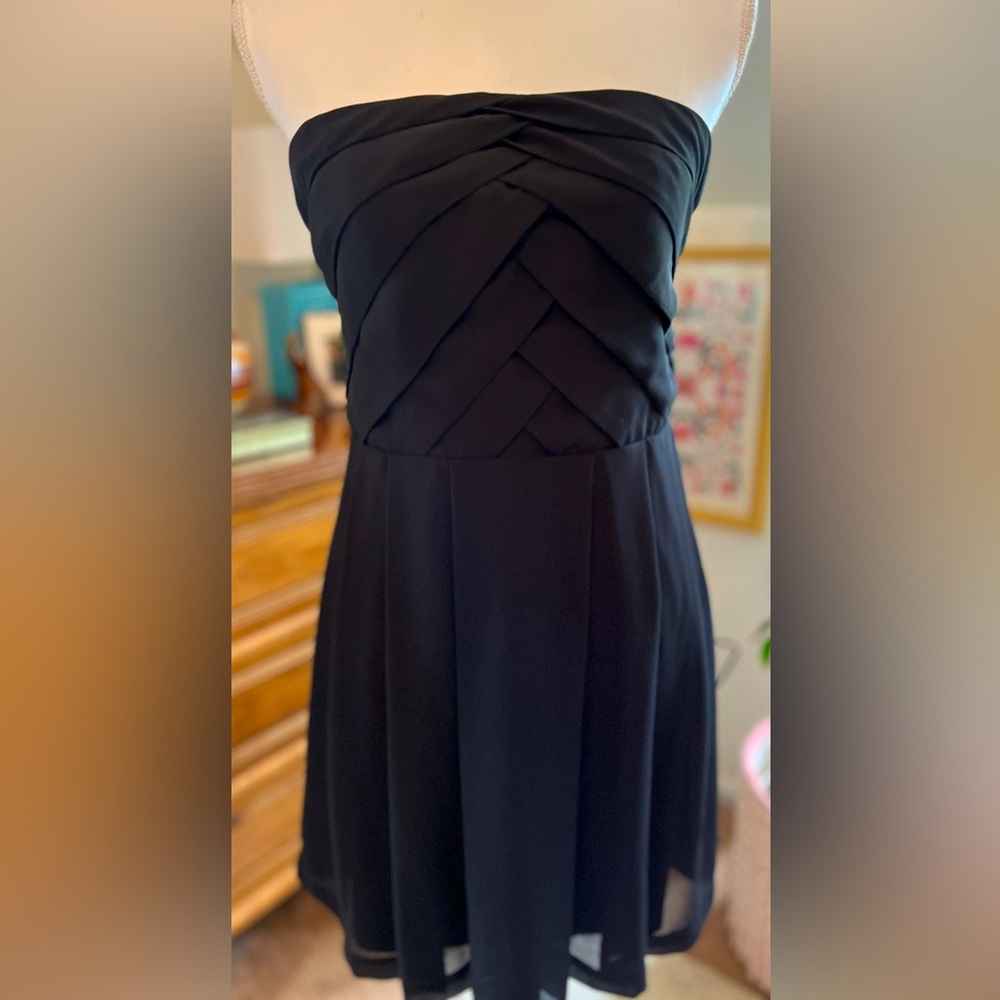 Express strapless dress